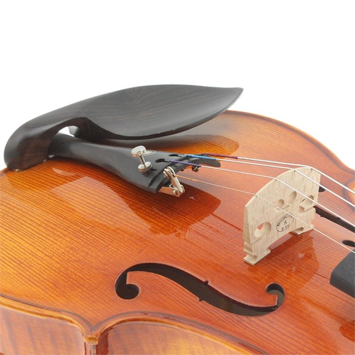 Brown Gloss Student Solid Violin For Pratice