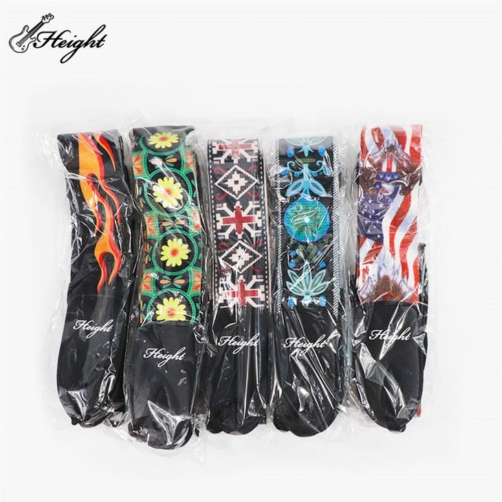 National Flag Pattern Polyester Guitar Strap
