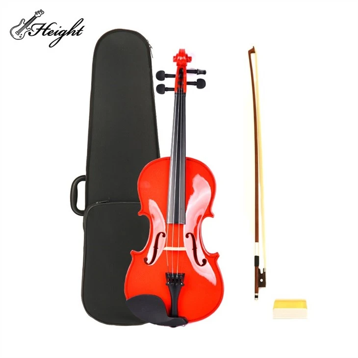 Red Color Violin Outfit For Student
