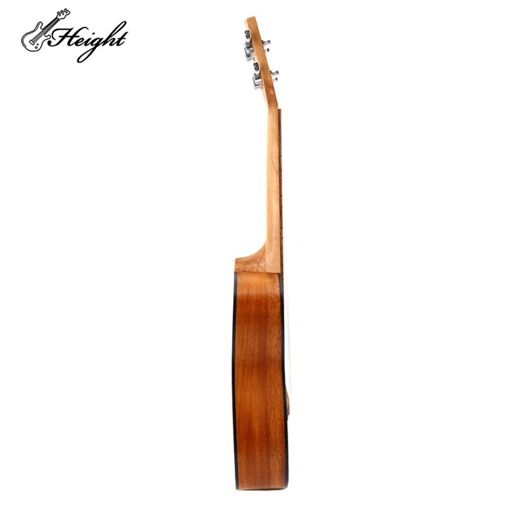 Solid Mahogany Wood Glossy Ukulele 23 Inch